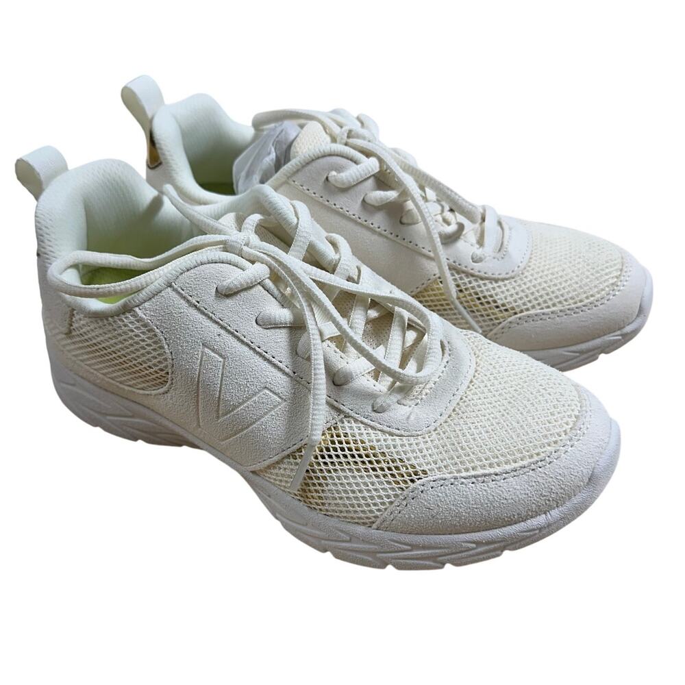 Vionic NWB Aviate Orthotic Supportive Sneaker Marshmallow Cream White Size 5M